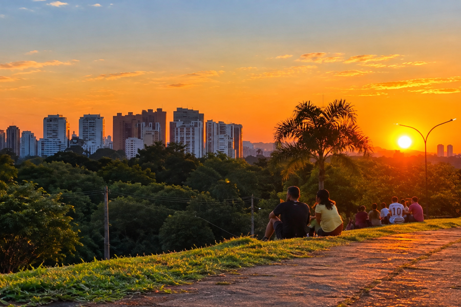 Mirante da Praça Pôr do Sol no Alto de Pinheiros em São Paulo